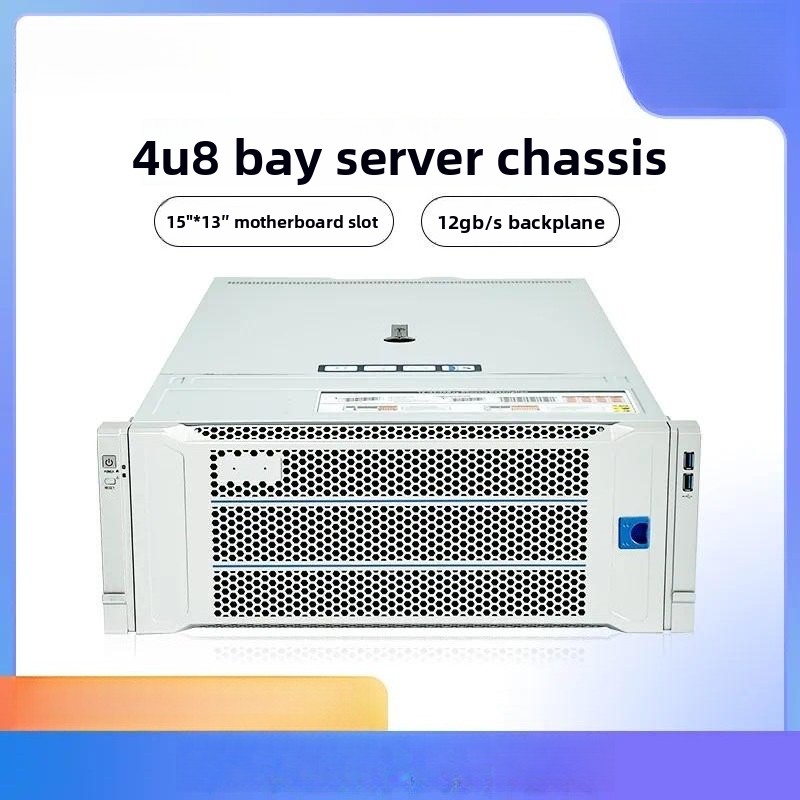 8 Gpu 4U Server Chassis - Для 4U 8-дискового серверного шасси для