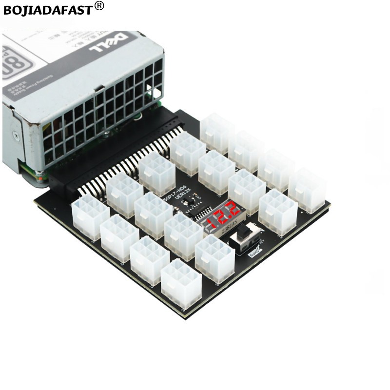 17 * Разъем PCI-E 6Pin для сер – обзор и цена 2400W Server Psu Breakout Board